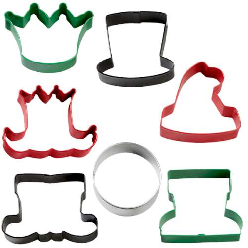 Christmas Character 7 pc Cookie Cutter Set - Click Image to Close